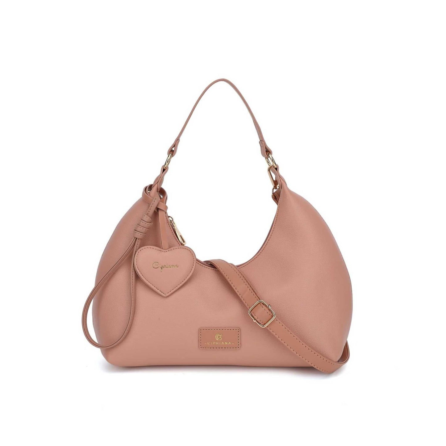 DS2506 Cipriana Handbag with Heart Keychain