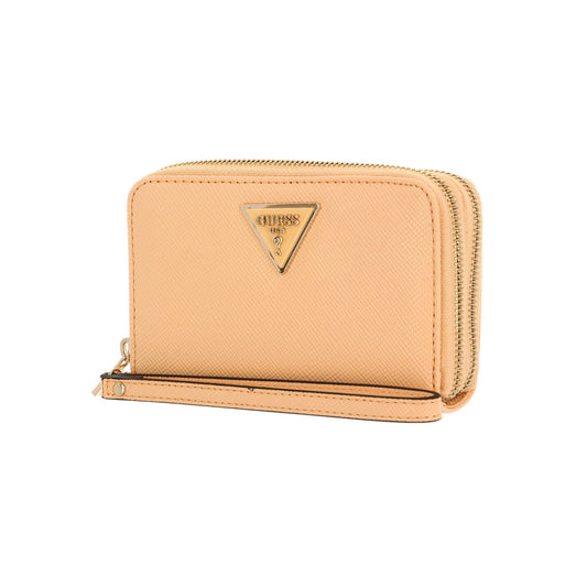 Guess Meridian Medium Zip Wallet - Light Peach<br><span style= "color:#FF0000;"><strong> Prices Coming Soon </strong></span>