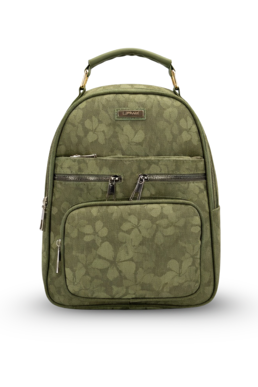 Elegant Floral Textured Backpack