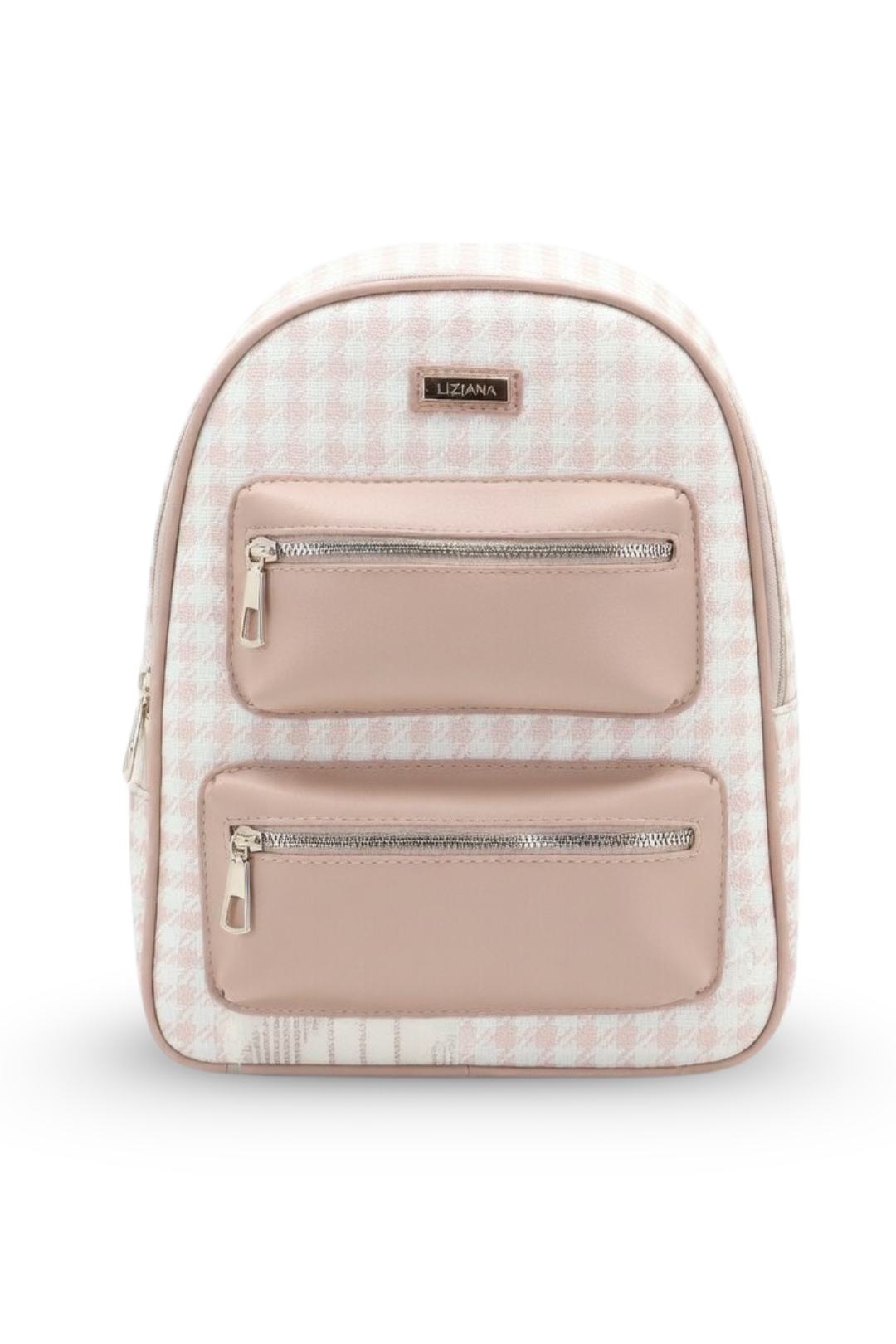 Textured Dual Pocket Backpack