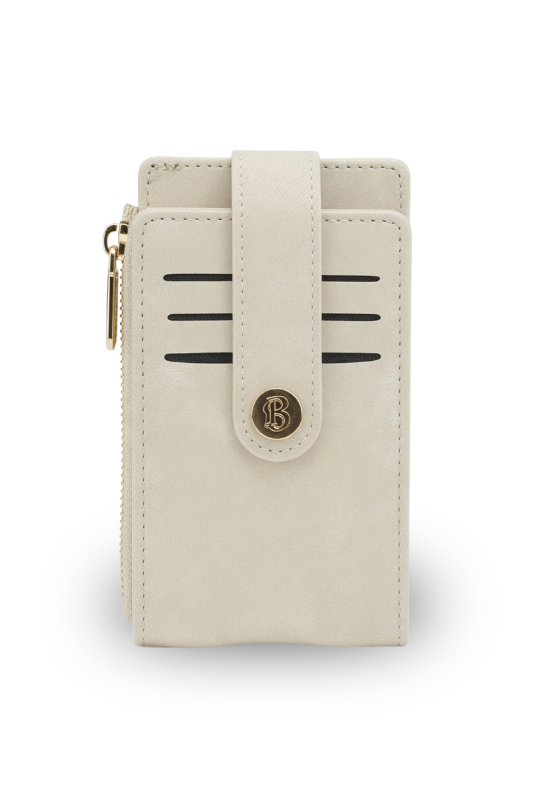 Compact Snap Tab Card Wallet