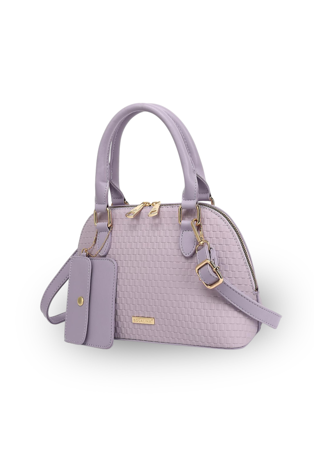 Textured Structured Handbag