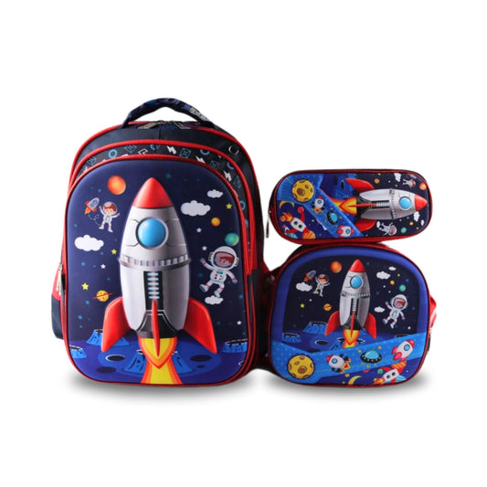 Rocket 3-Piece Backpack Set