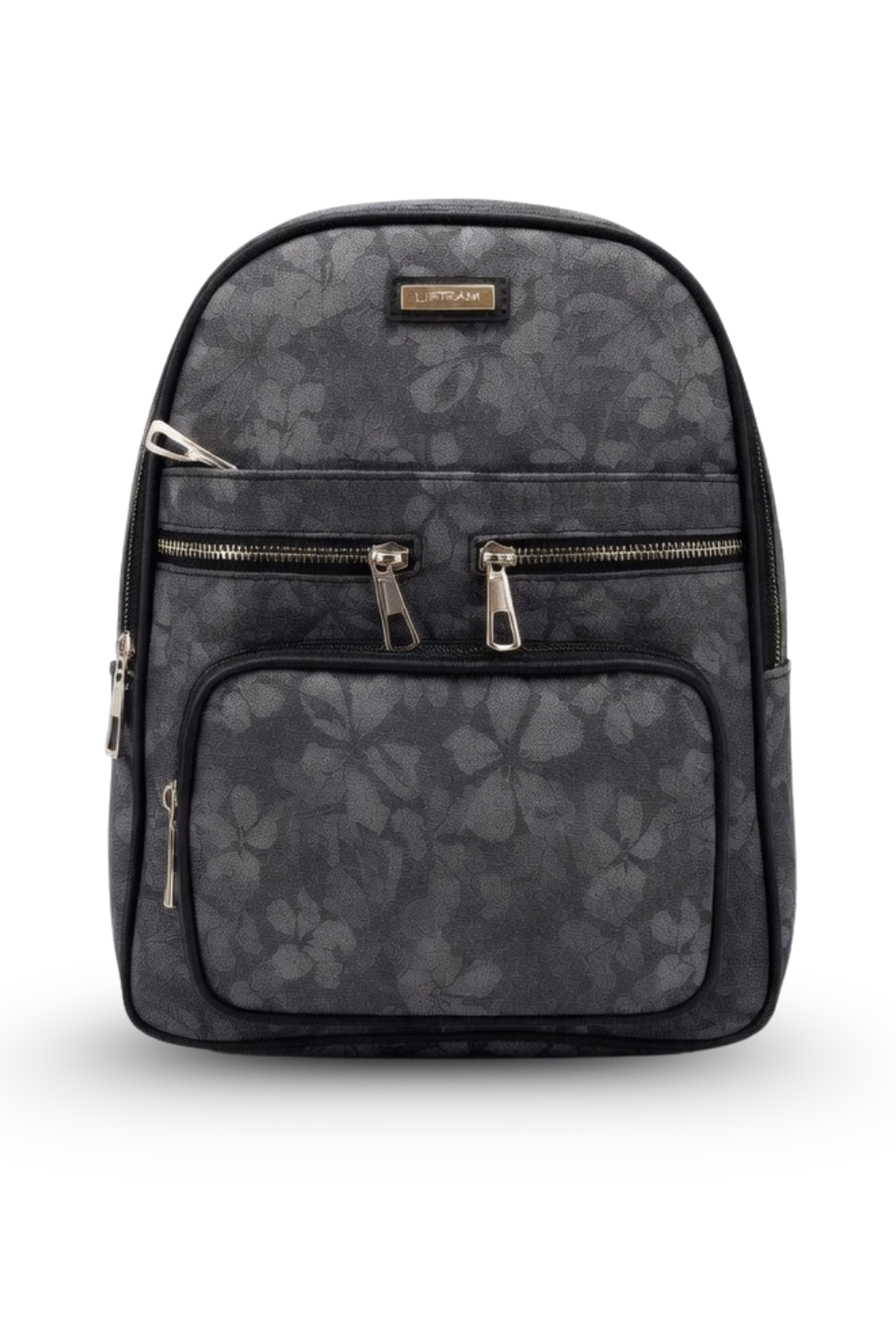 Elegant Floral Textured Backpack