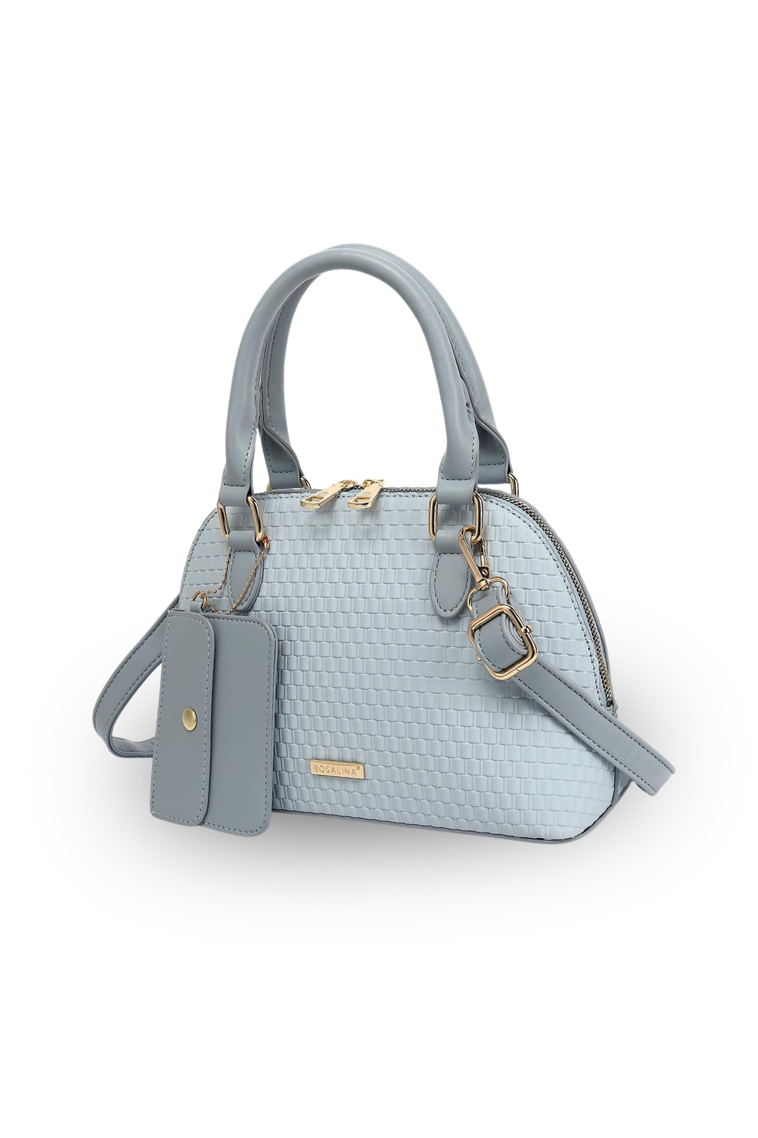 Textured Structured Handbag