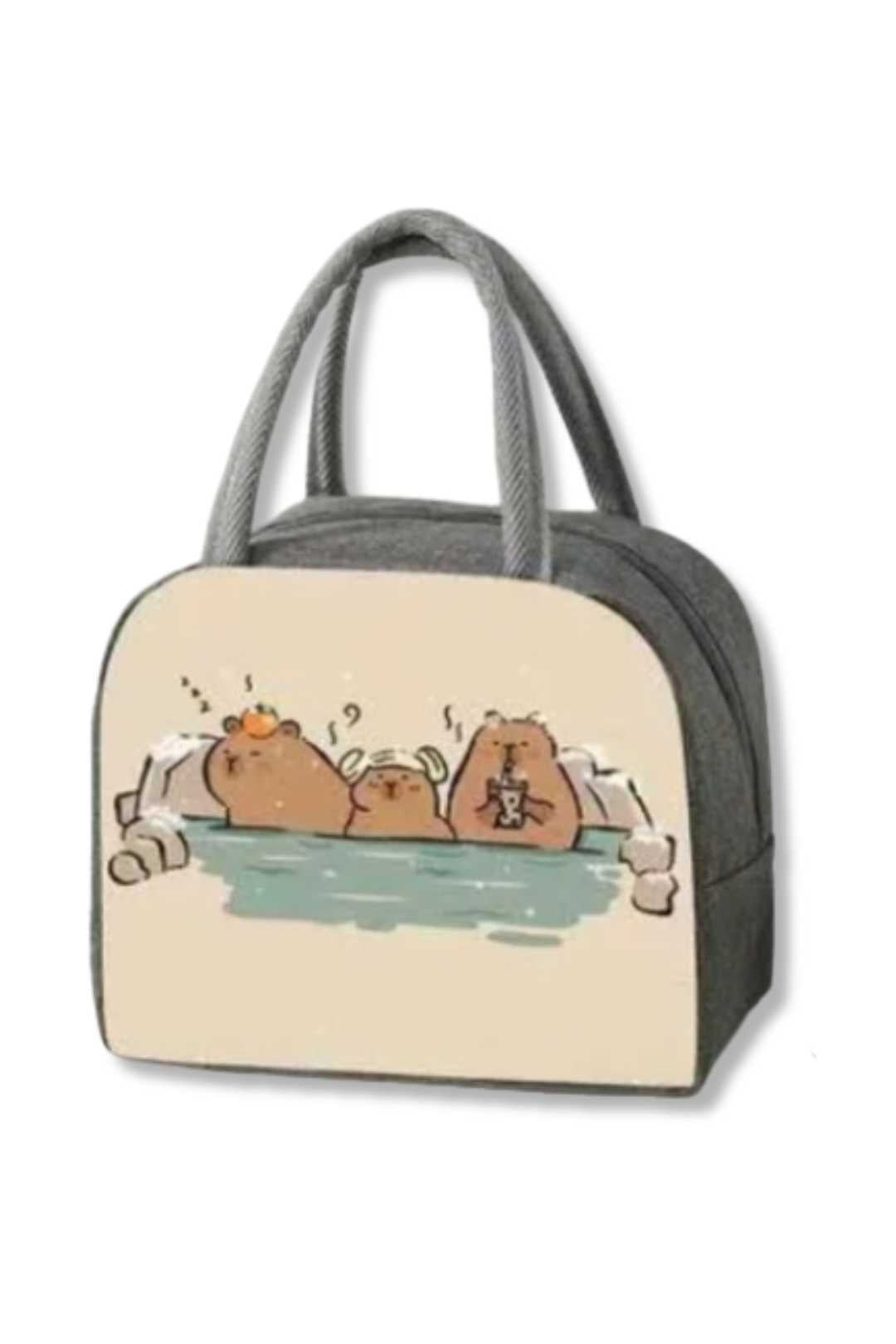 AB198 Capybara Insulated Lunch Bag