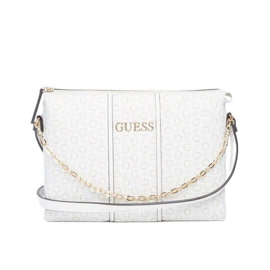 Guess Filmore Crossbody Top Zip - White <br><span style= "color:#FF0000;"><strong> Prices Coming Soon </strong></span>