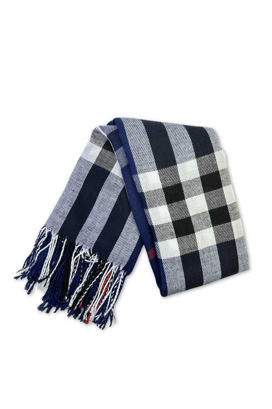 Unisex Plaid Scarf