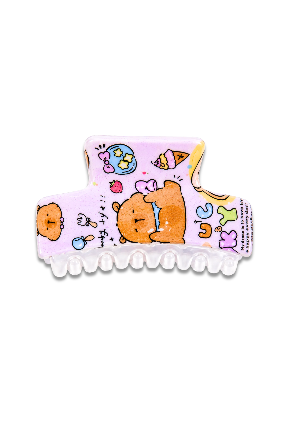 Mini Capybara Hair Claw Clip