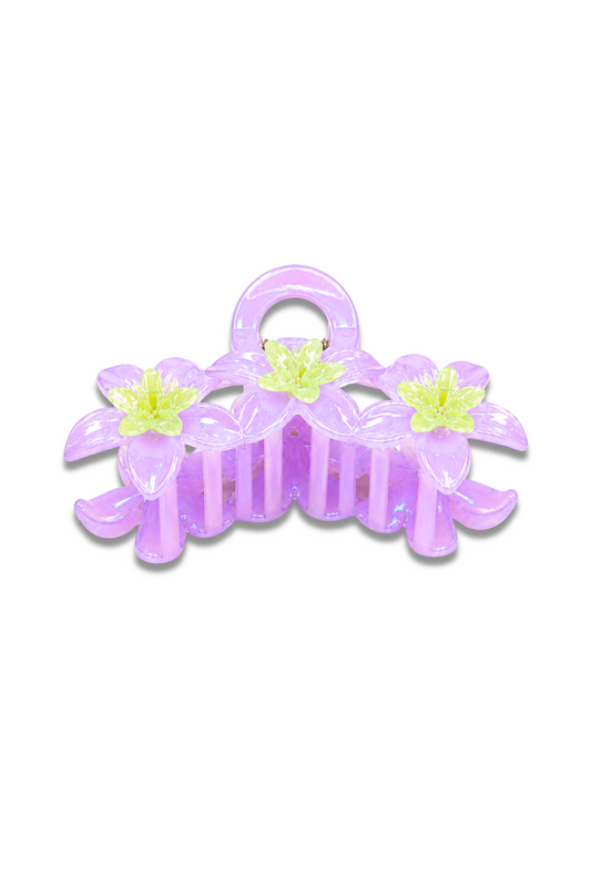 Flower Hair Claw Clip
