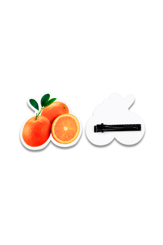 Orange Hair Clip