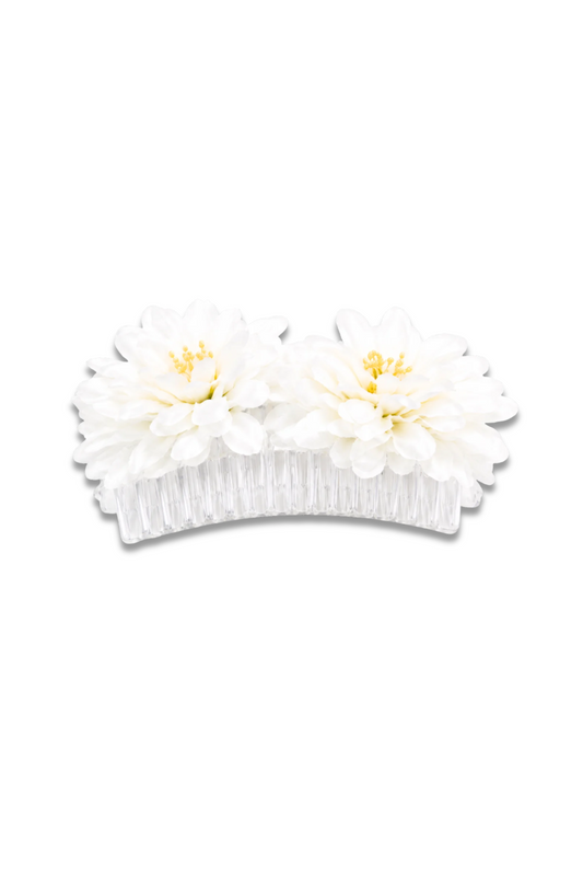 Floral Hair Claw Clip
