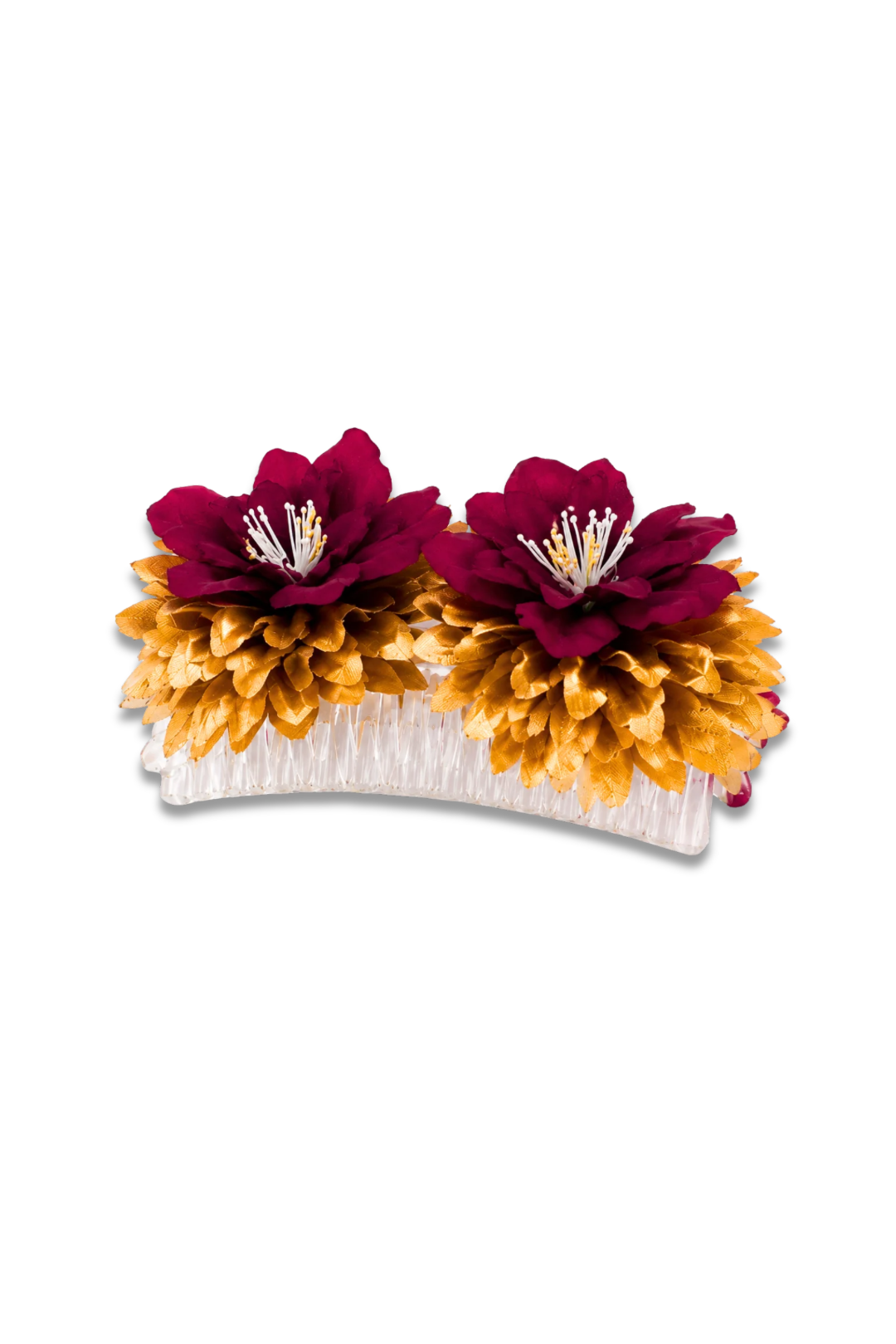 Floral Hair Claw Clip