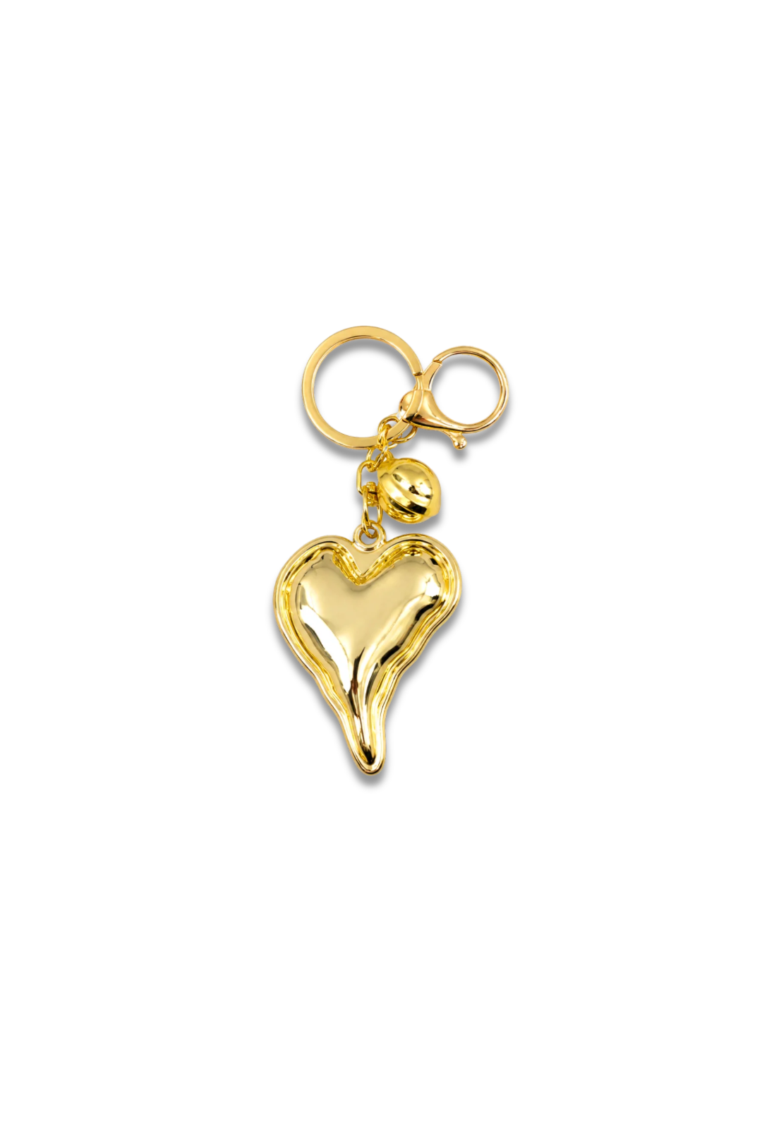 Heart Charm Keyring