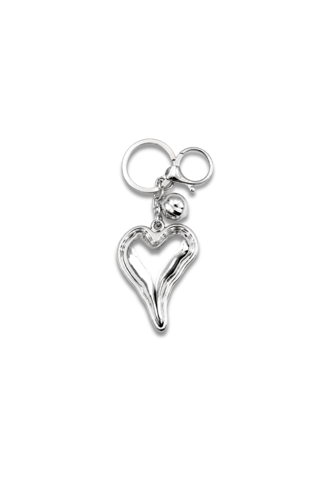 Heart Charm Keyring