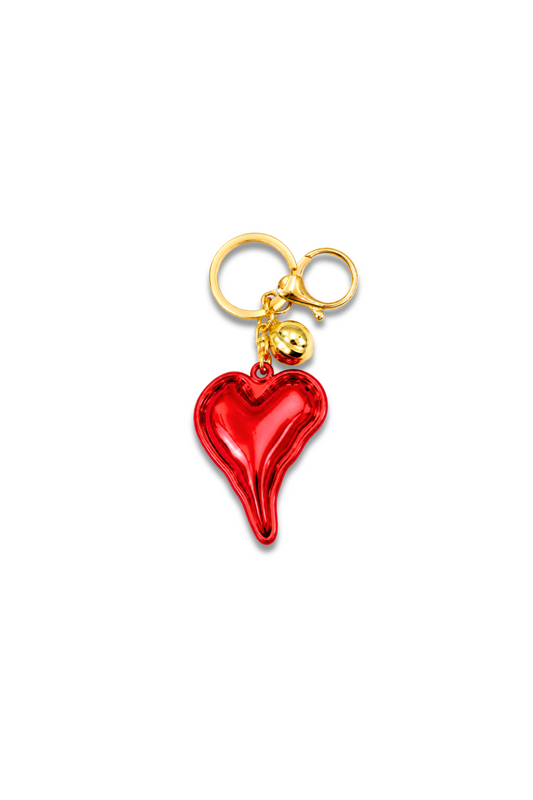 Heart Charm Keyring