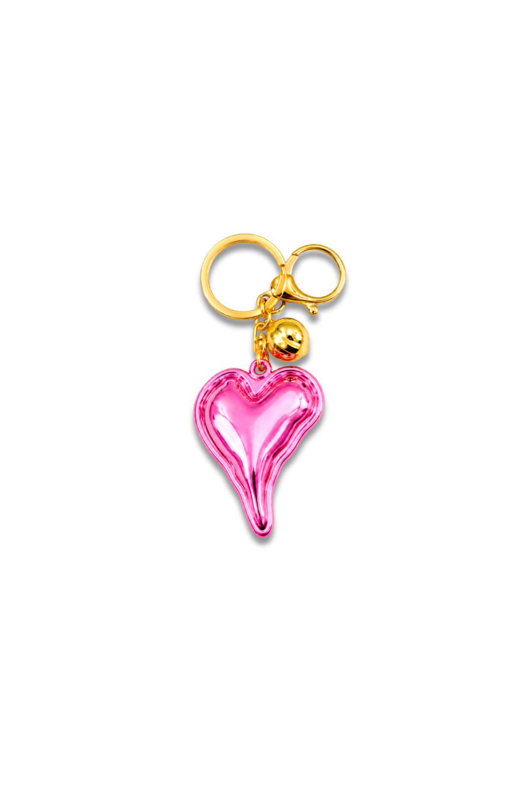 Heart Charm Keyring