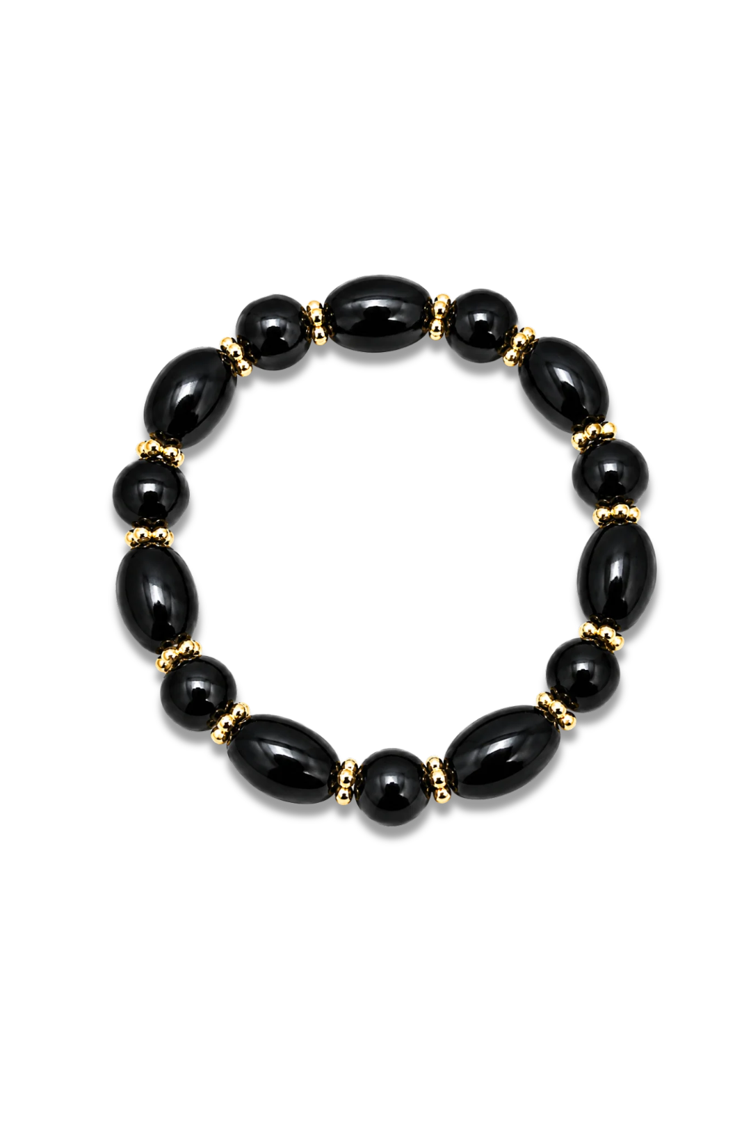 Oval Shaped Beaded Bracelet
