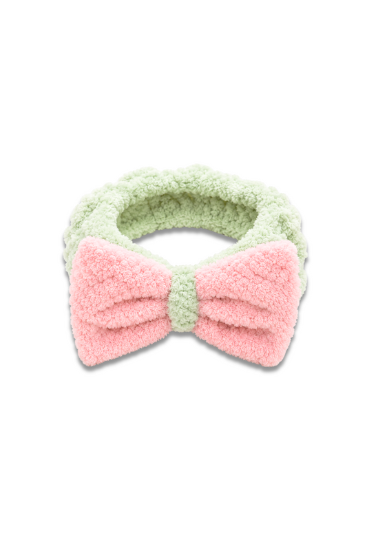 Plush Bow Headband