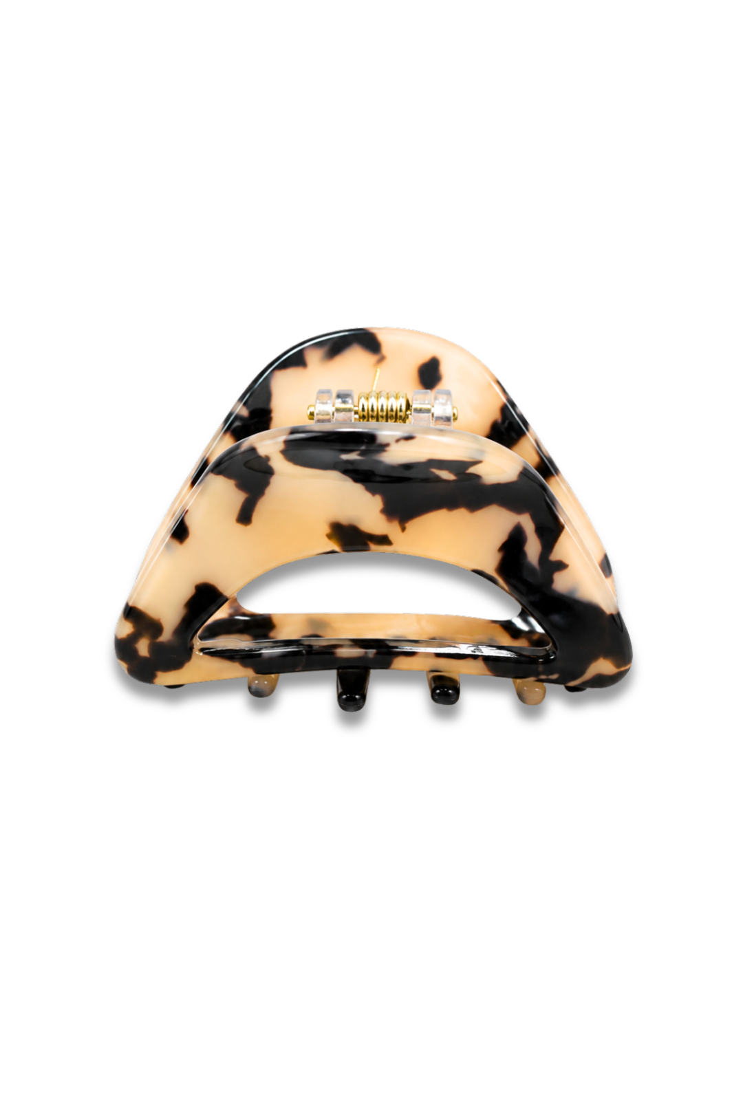 Leopard Print Hair Claw Clip