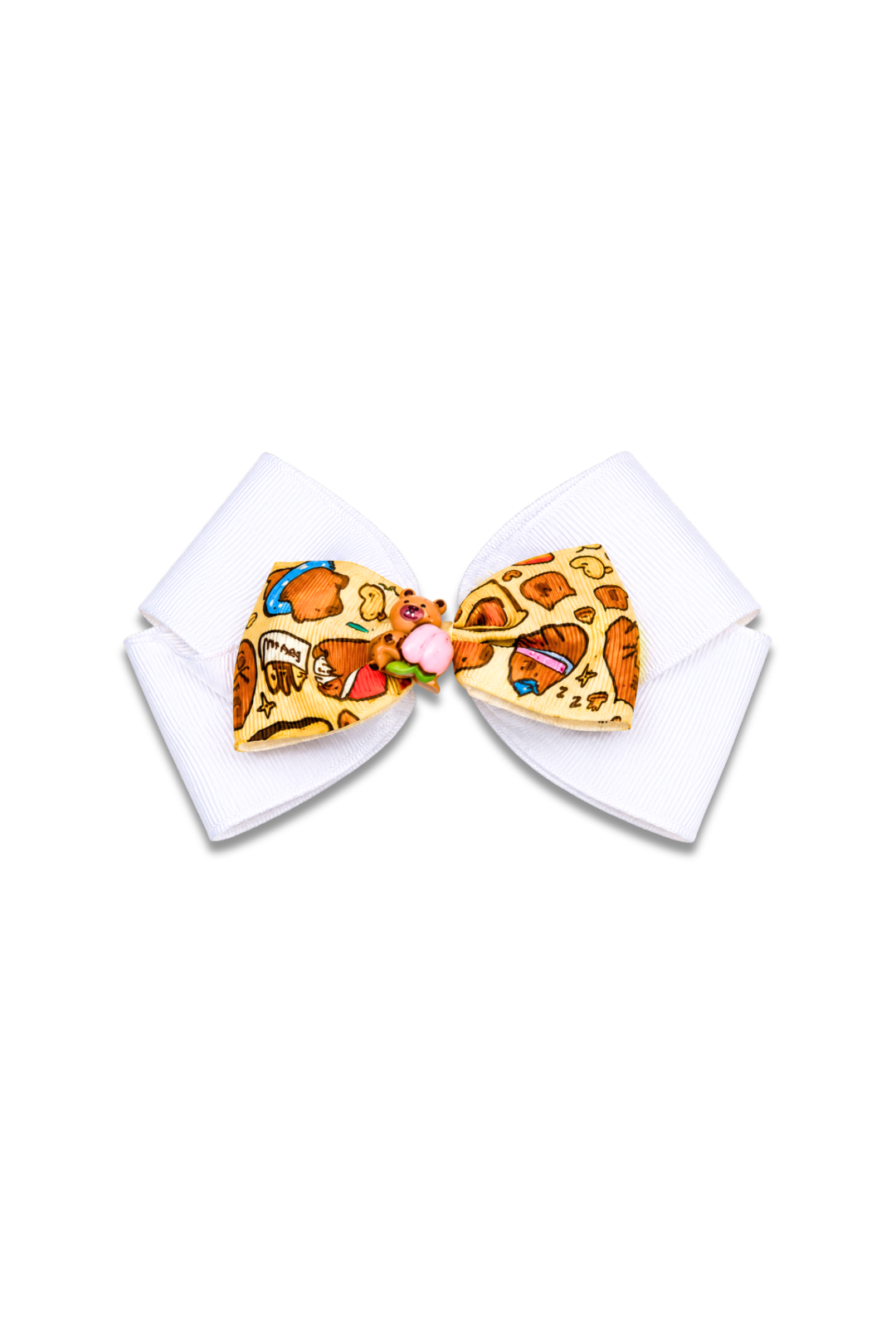 Capybara Hair Bow Clip