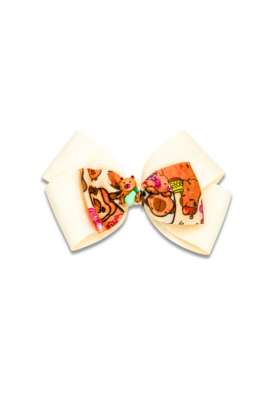 Capybara Hair Bow Clip