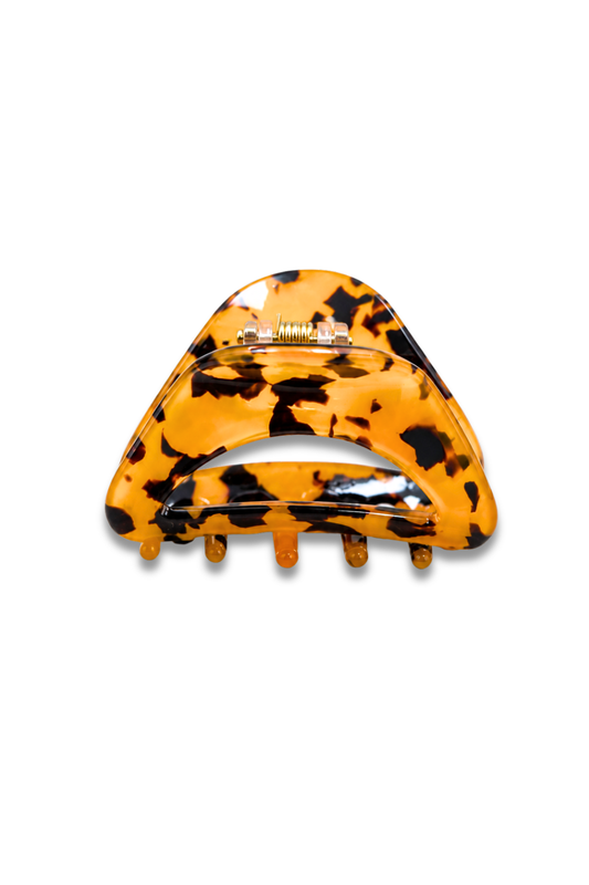 Leopard Print Hair Claw Clip