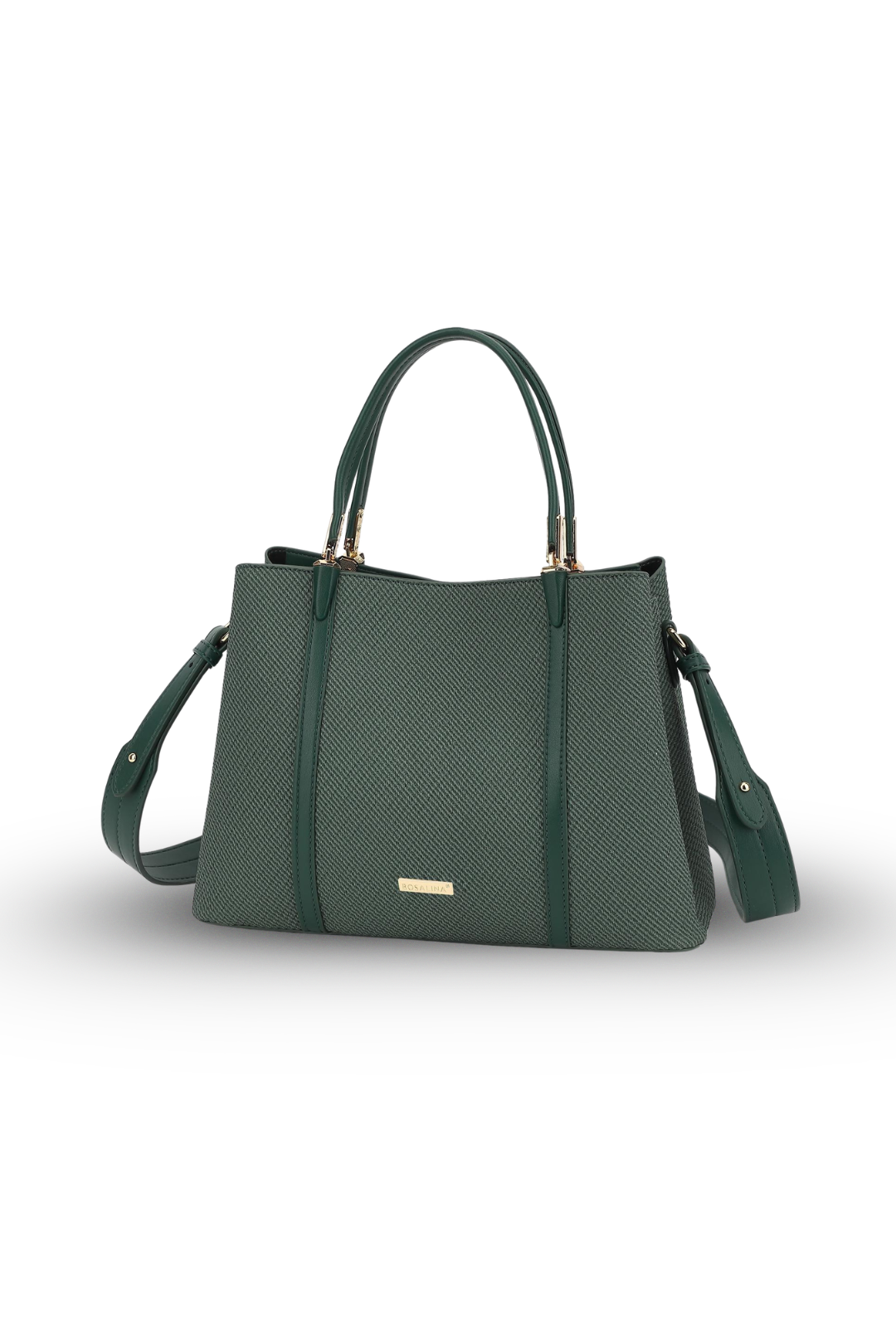 Bosalina Textured Dual Handle Shoulder Bag