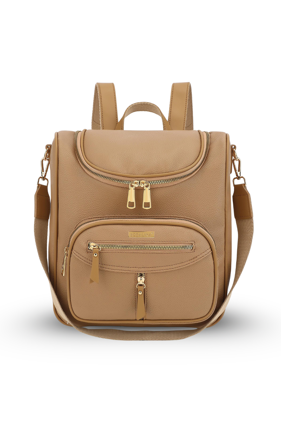 Bosalina Multi-Zip Fashion Backpack