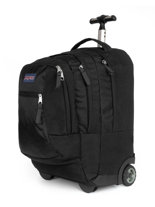 JANSPORT DRIVER 8 BLACK TROLLEY