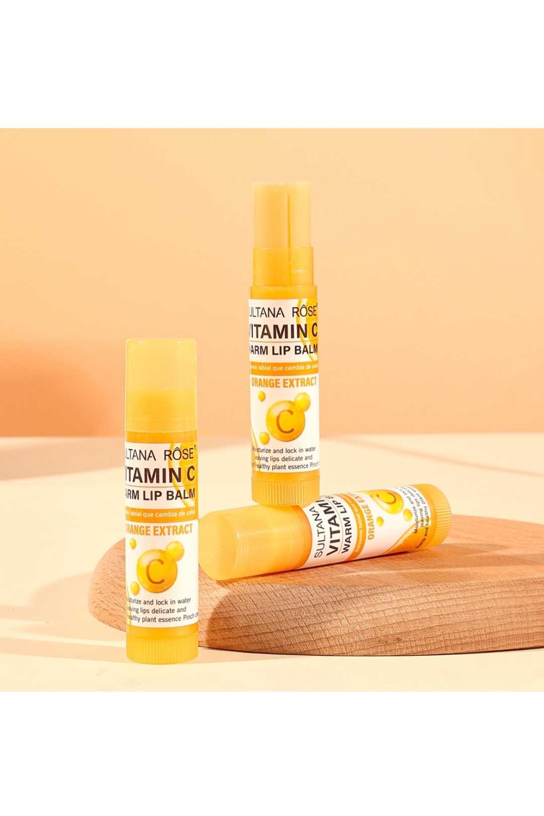 3028 Sultana Vitamin C Warm lip Balm