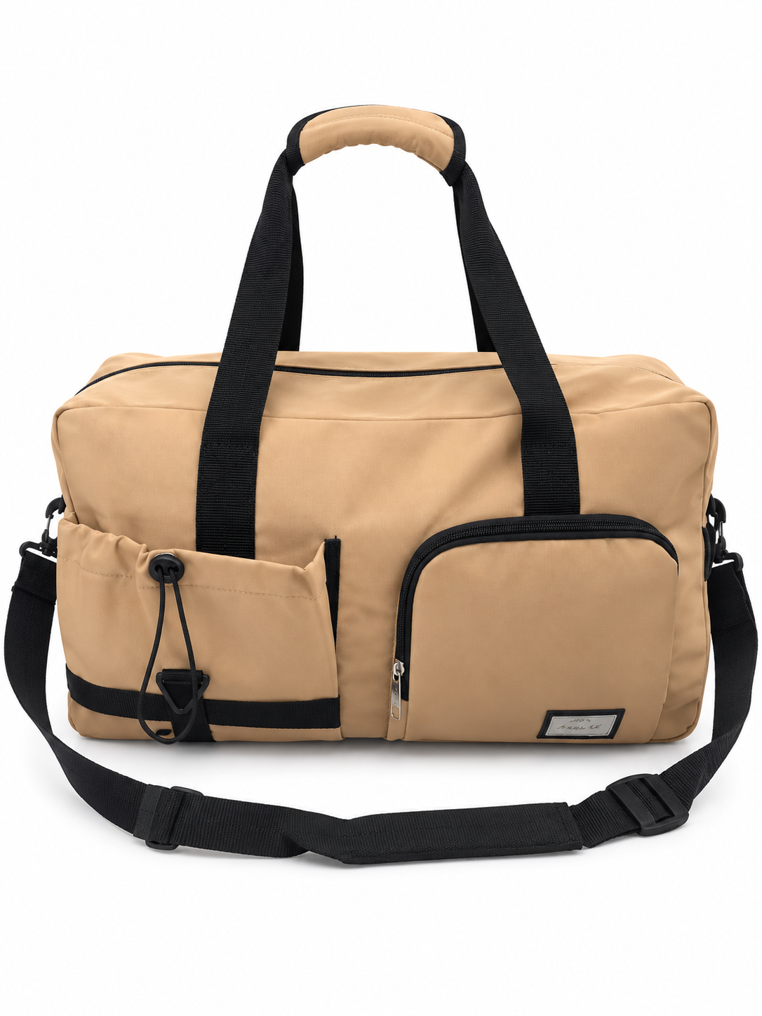 Multi-Pocket Travel Duffel Bag with Adjustable Shoulder Strap