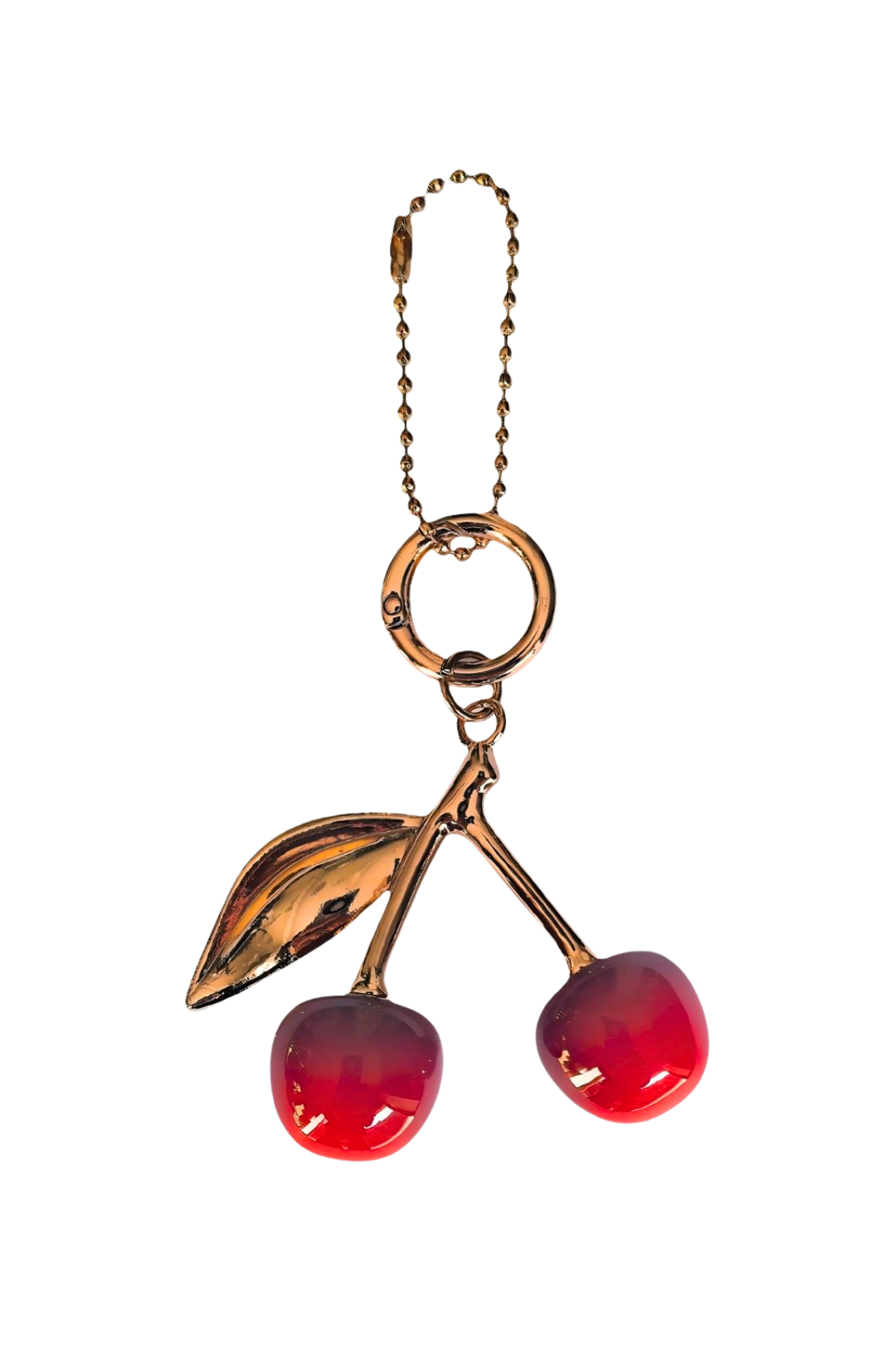 Cherry Charm Keychain