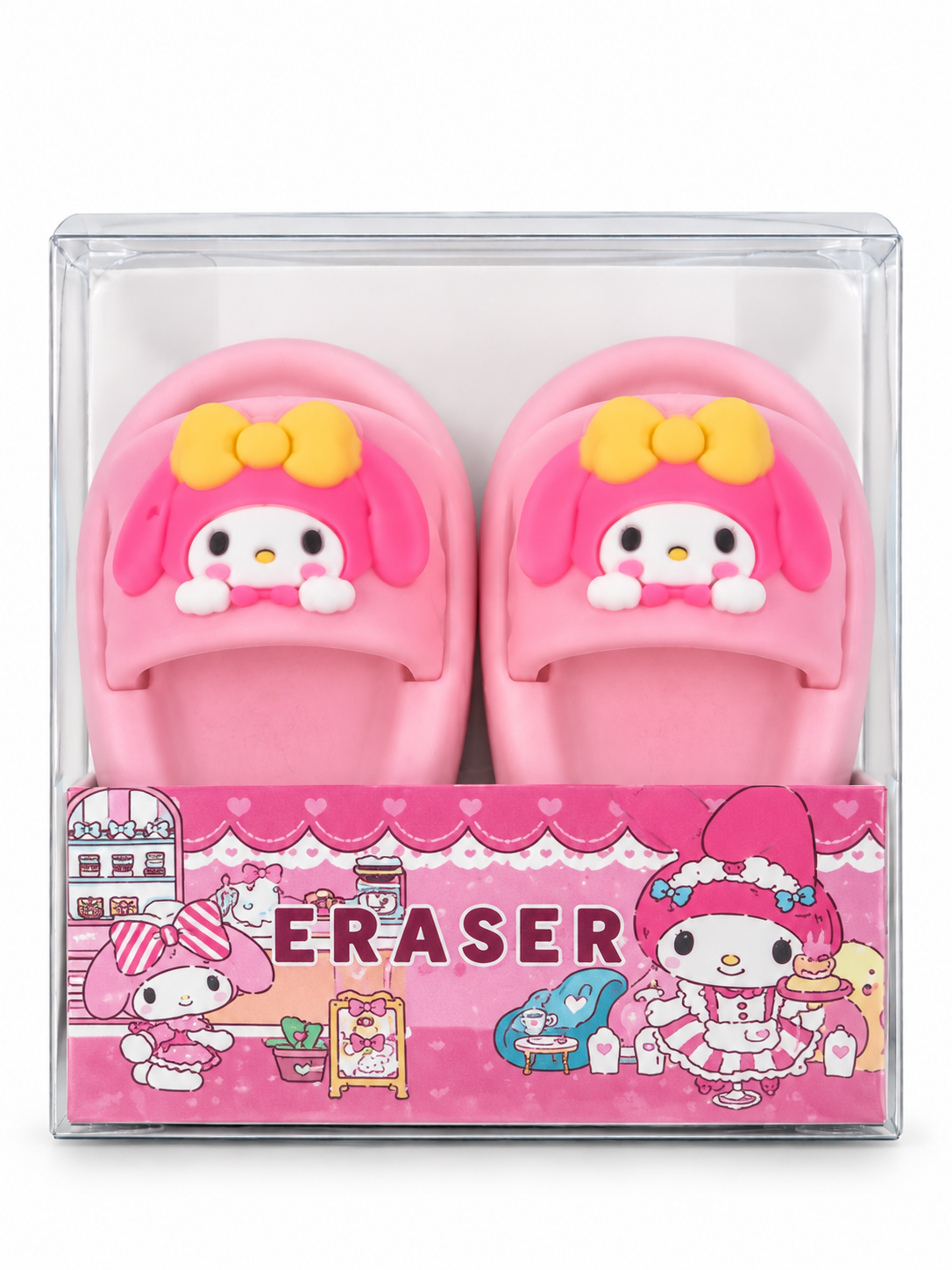 Slipper Eraser Set – 2 Pieces