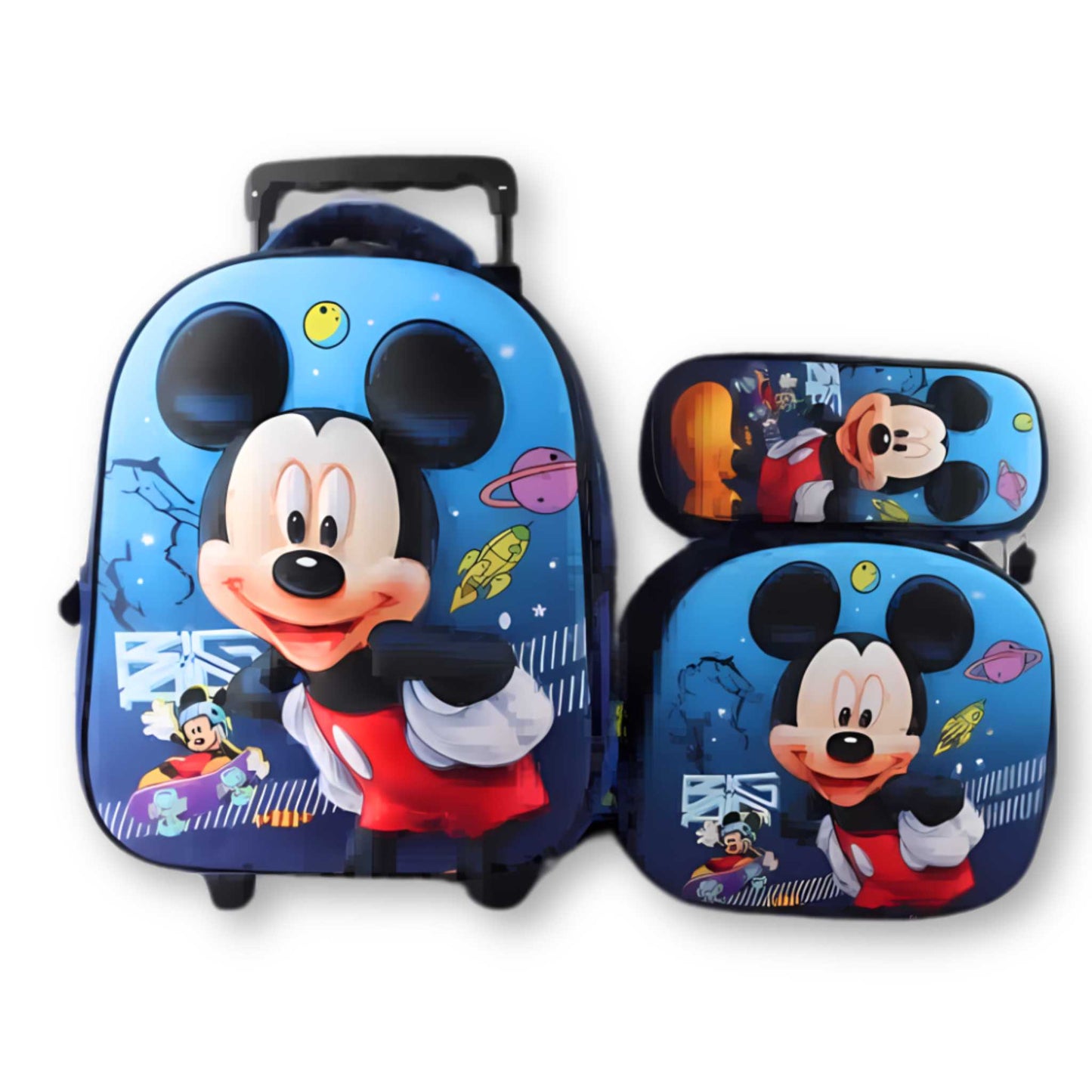 Mickey Mouse Trolley Backpack Set
