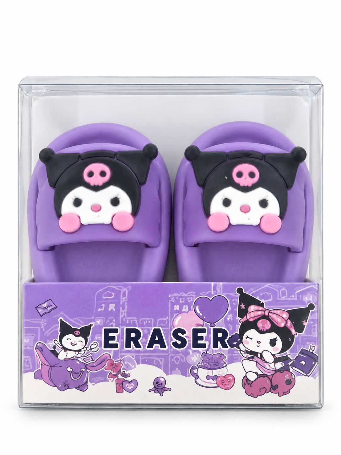 Slipper Eraser Set – 2 Pieces