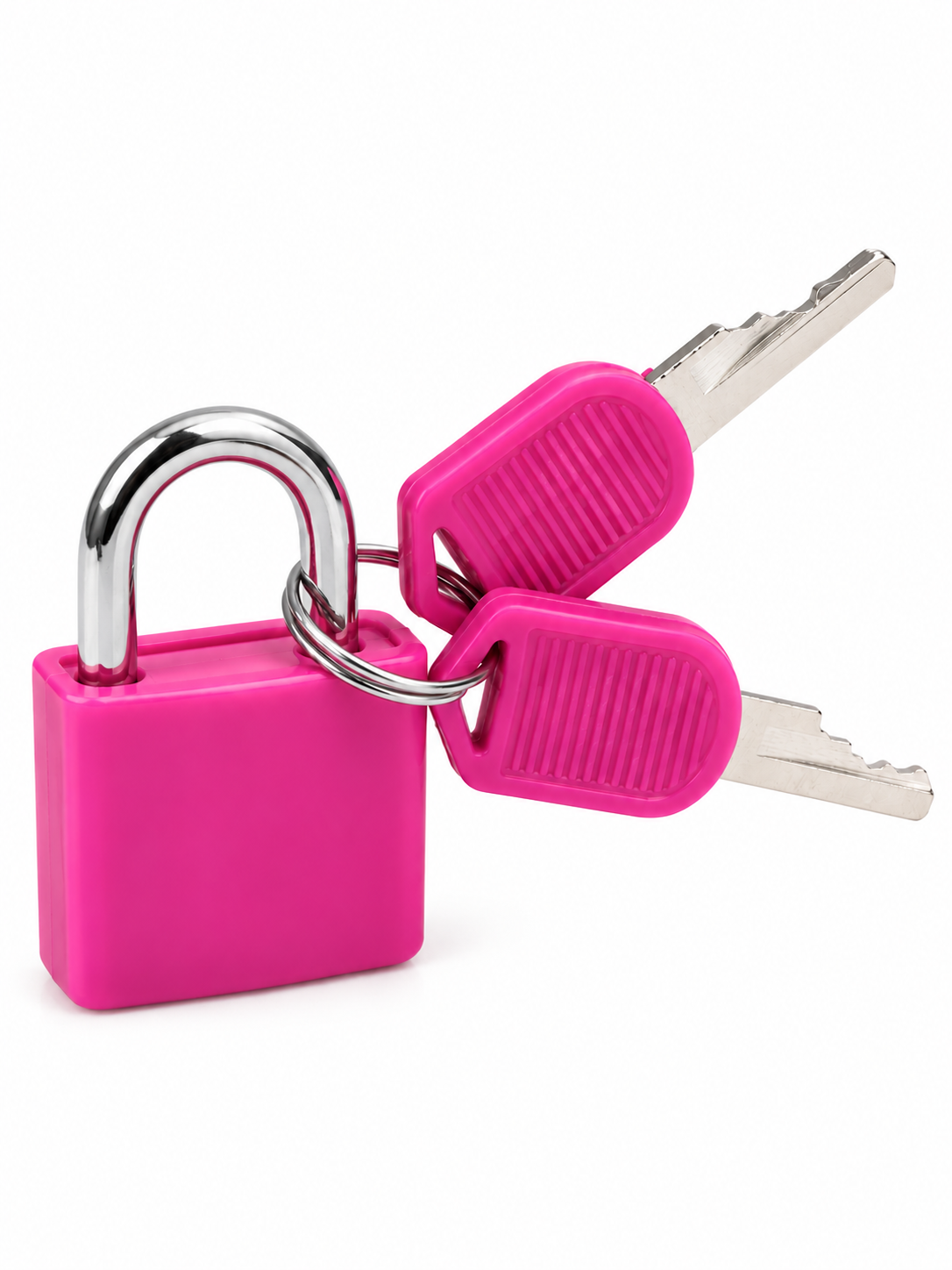 Compact Key Lock Padlock with 2 Keys
