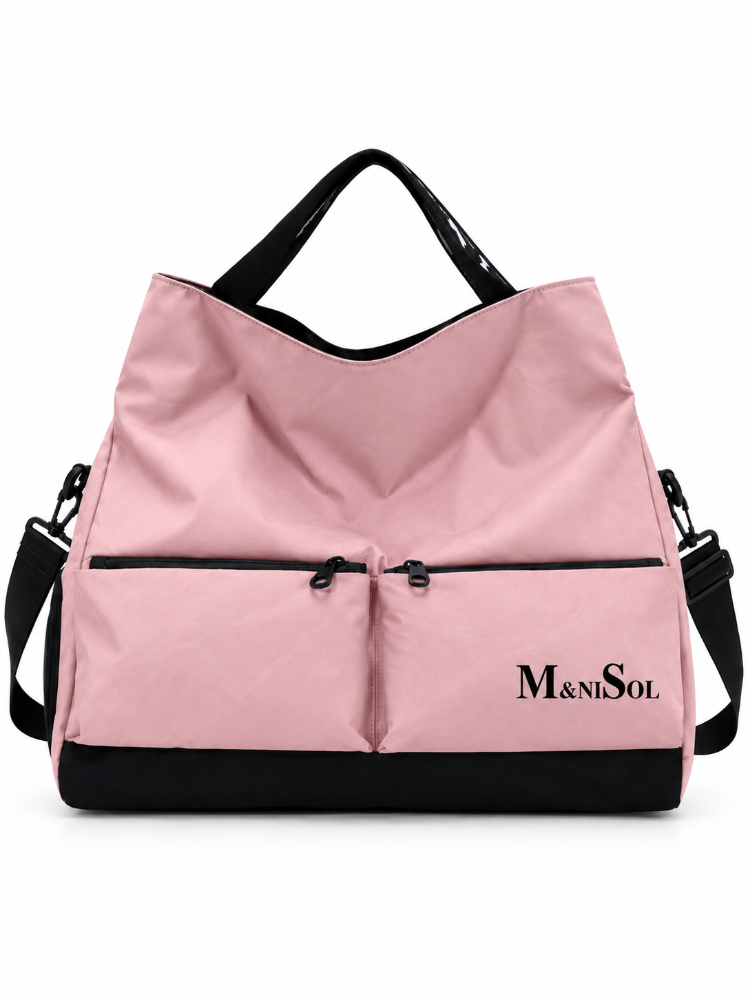 M&NiSol Multi-Pocket Tote Bag with Adjustable Shoulder Strap