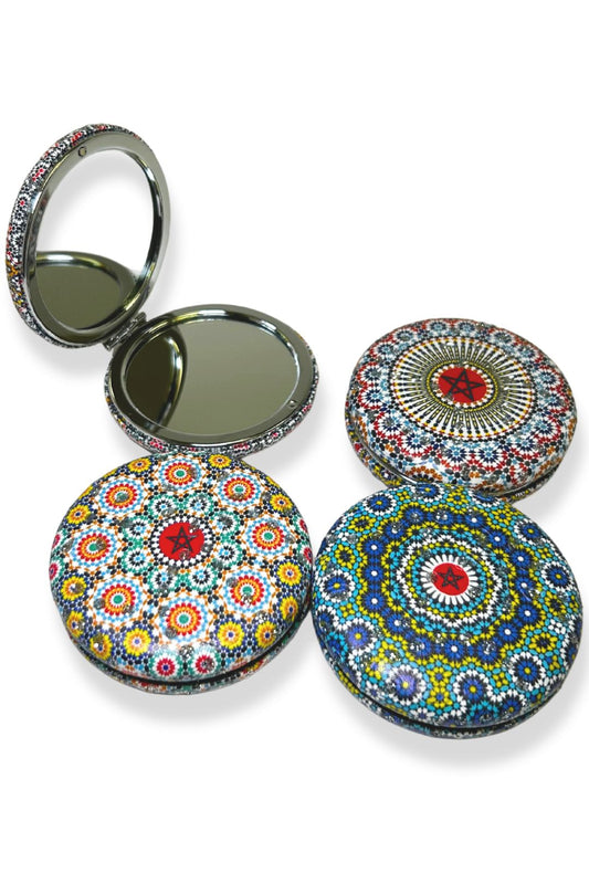 Mosaic Cosmetic 2 in 1 Plane Mirror and Magnifying Glass Mirror