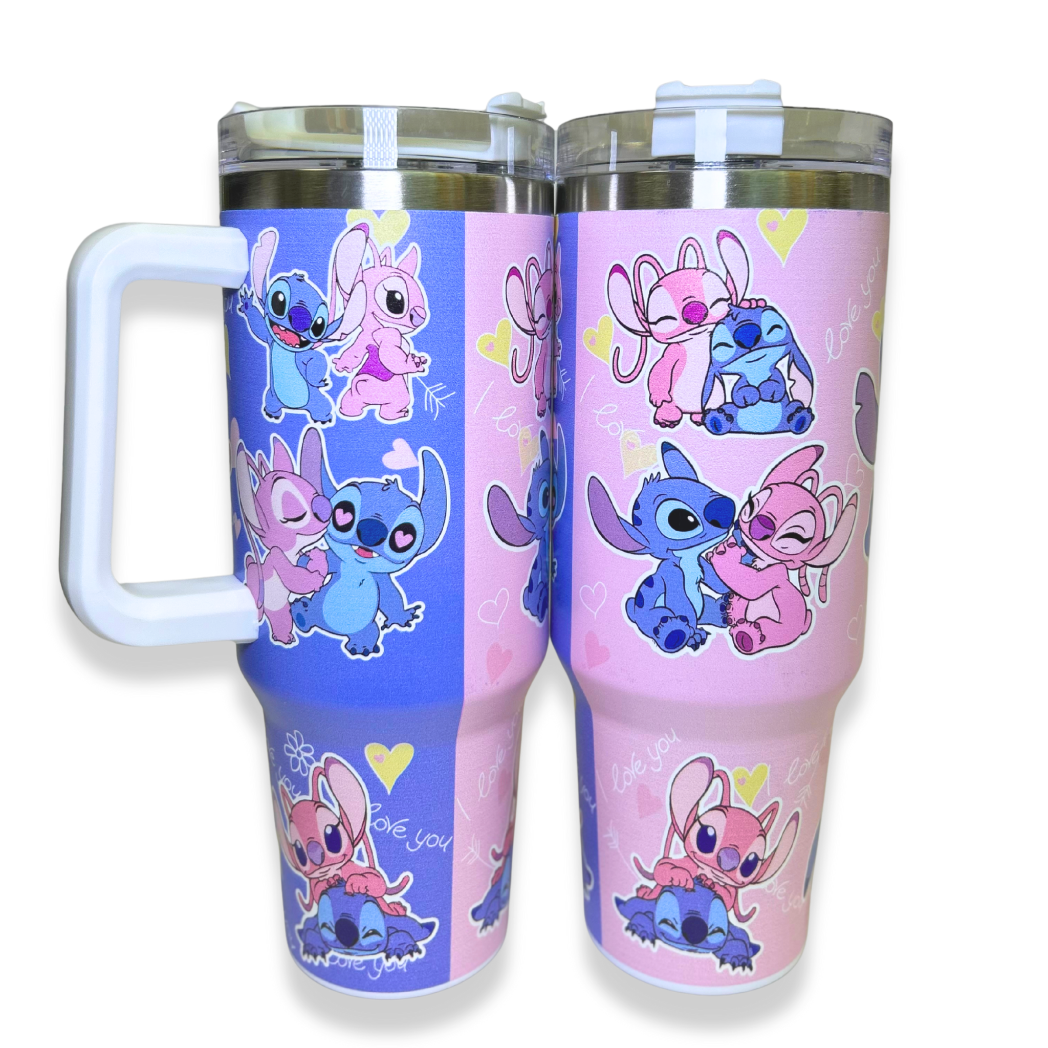 40A-6 Stitch And Angel Tumbler