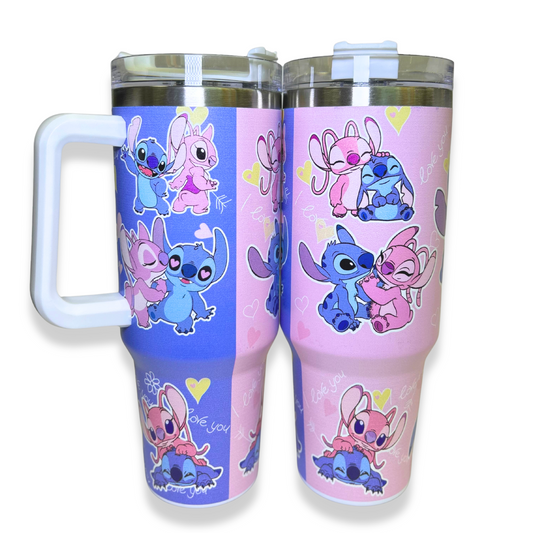 40A-6 Stitch And Angel Tumbler
