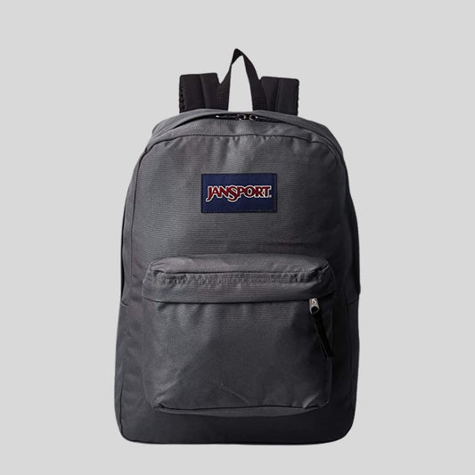 Deep Grey JanSport Superbreak Polyester Backpack