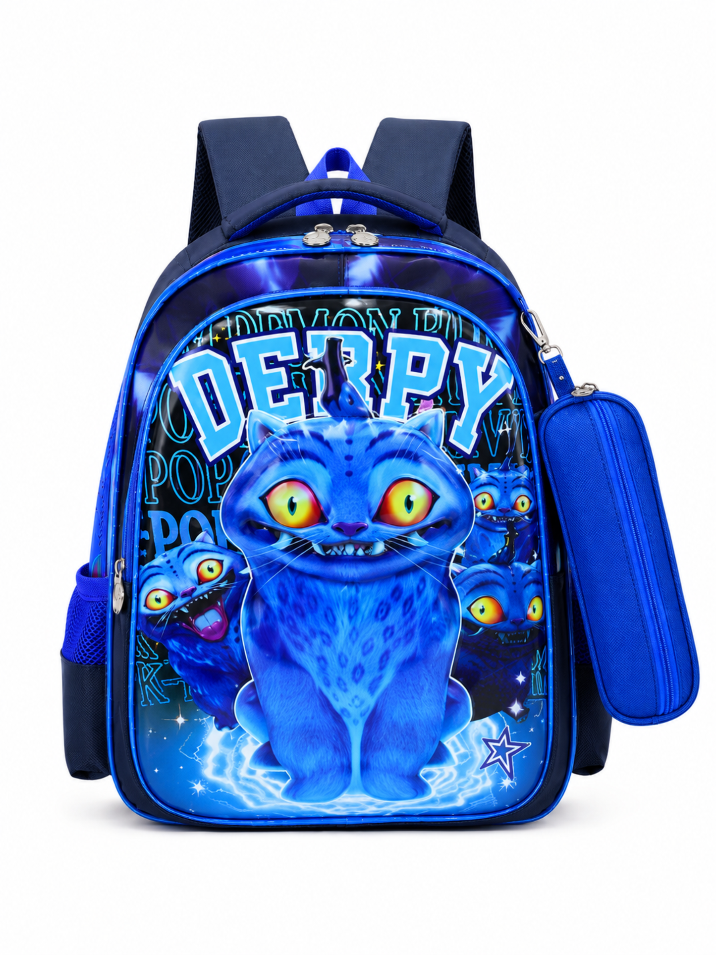 G 1012 Boys - Kids School Backpack Colorful Design PU Backpack