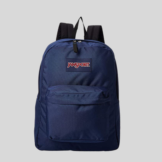 Navy Blue JanSport Superbreak Polyester Backpack