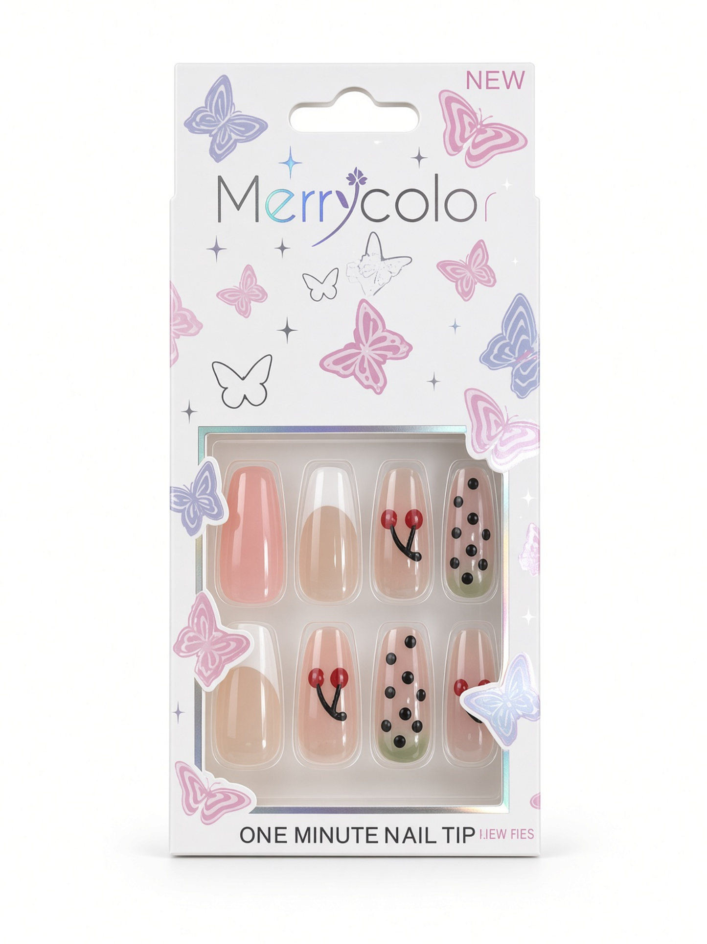 Merrycolor Press-On Fake Nails