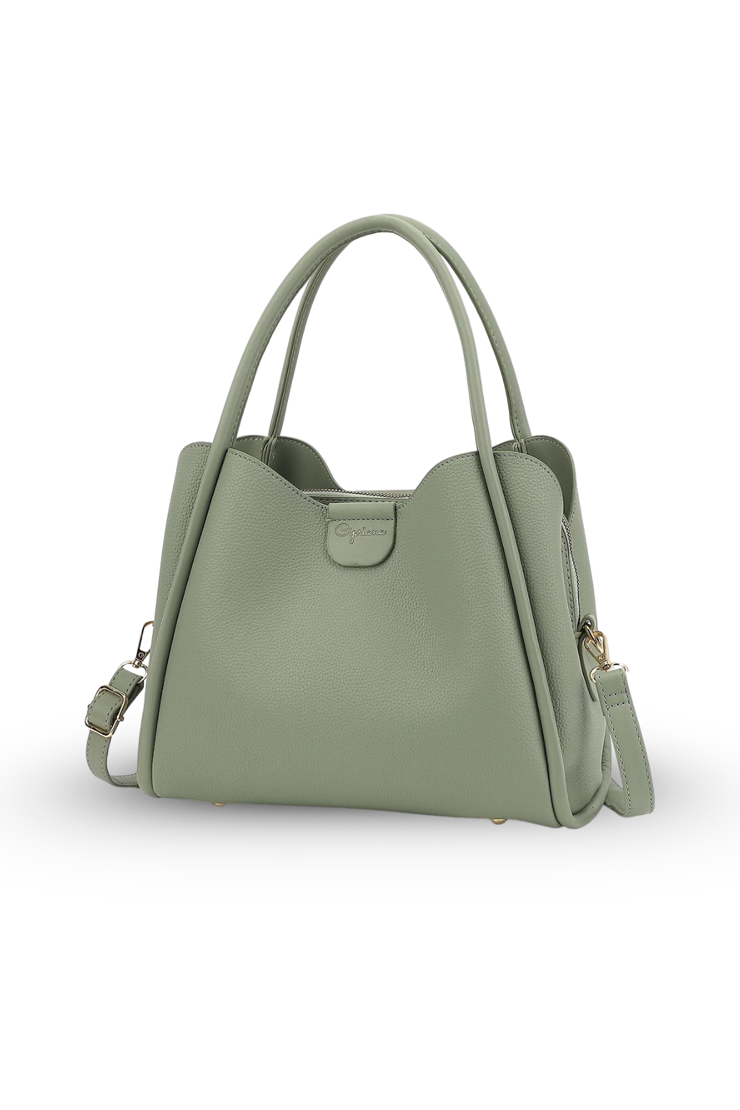 Cipriana Structured Top Handle Shoulder Bag