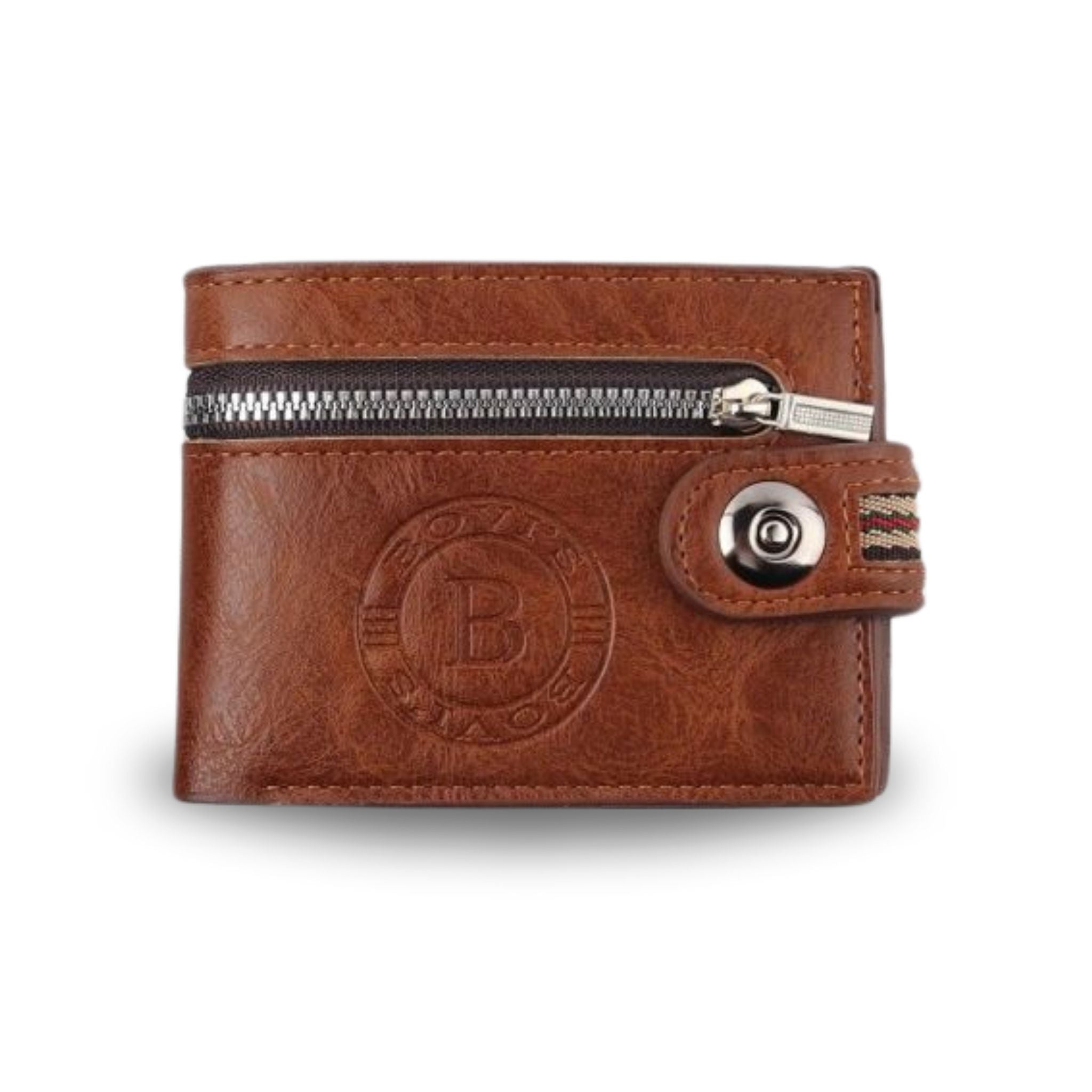 S3468 Men's Faux Leather Wallet