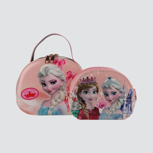 Peach Frozen Handbag / Crossbody