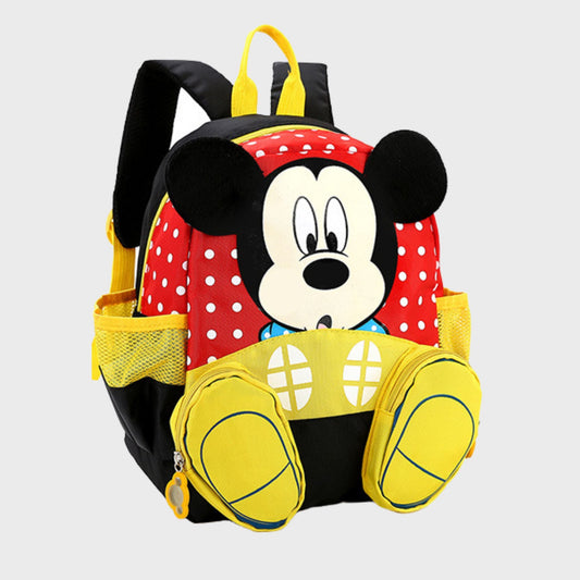Black, Yellow & Red Mickey Mouse Backpack