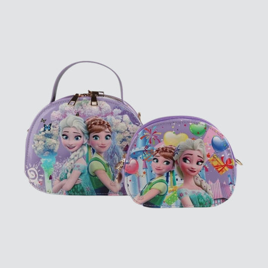 Purple Frozen Handbag / Crossbody